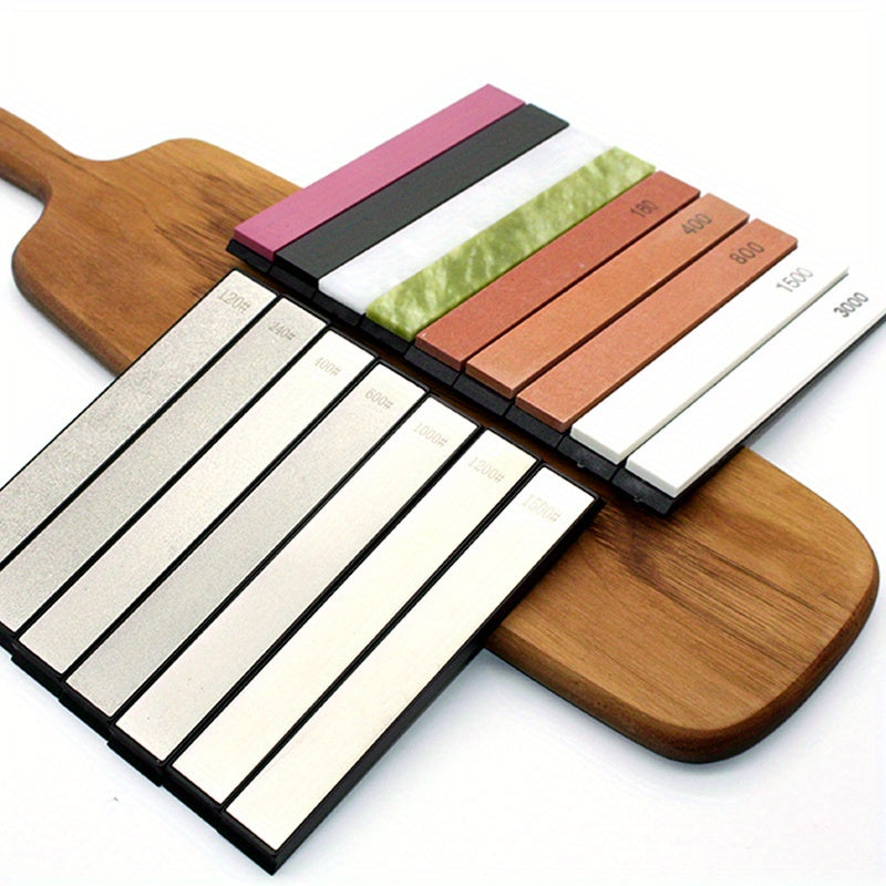 Corundum Whetstone Knife Sharpener Fixed Angle Diamond Sharpening Stone for Knives and Tools