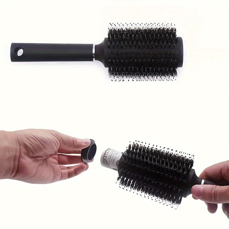 Hidden Hair Brush Storage Container with Safe Disguise Compartment for Travel and Home