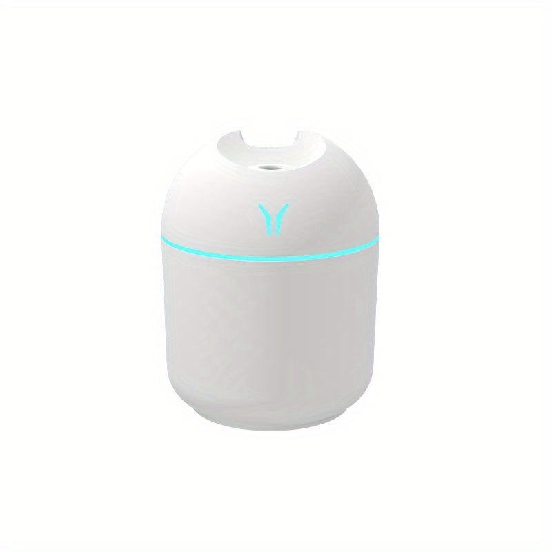 USB Mini Humidifier with Aroma Diffuser Night Light for Home Car Bedroom