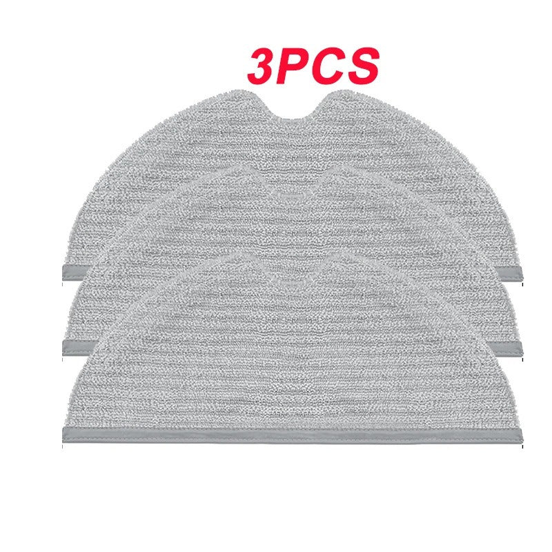 Robot Vacuum Cleaner Accessories Set Includes Main Brush Filter Side Brush and Mop Cloth for Model Compatibility
