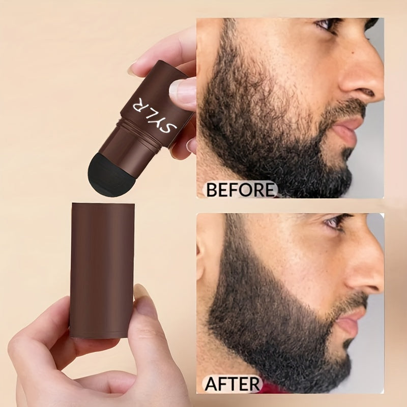 Men's Beard Shaping Pen Waterproof 3-in-1 Mustache Styling Powder
