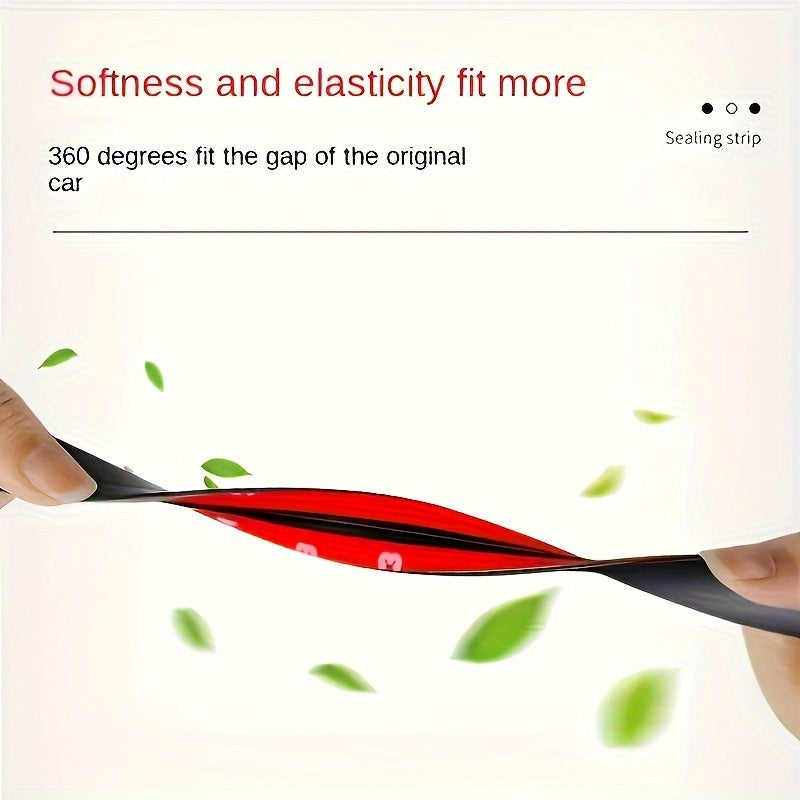 Universal T-Shaped Car Sunroof Sealing Strip 300cm Rainproof Windshield Seal