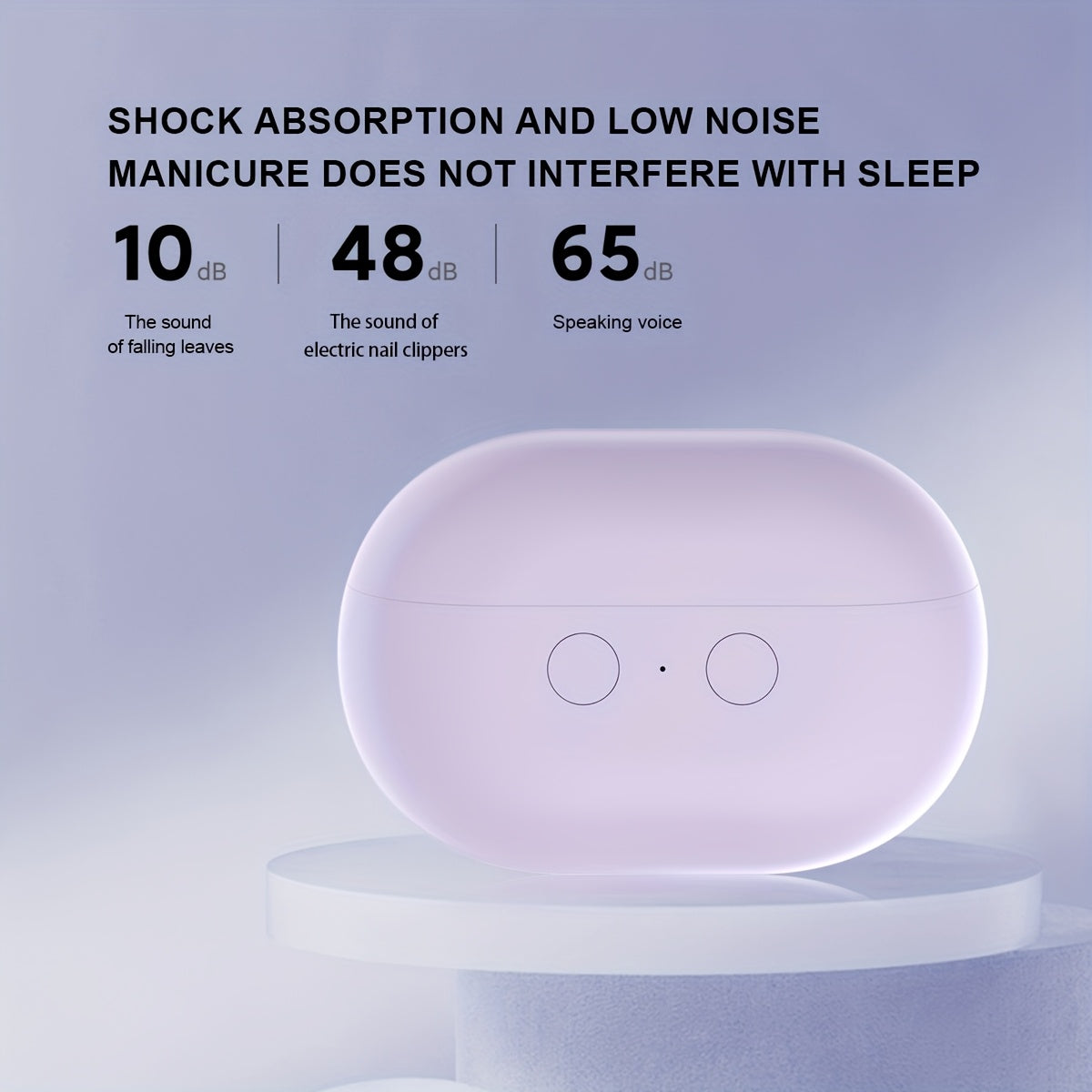 Electric Nail Clipper for Hands and Feet USB Rechargeable with 36V 500mAh Lithium Battery