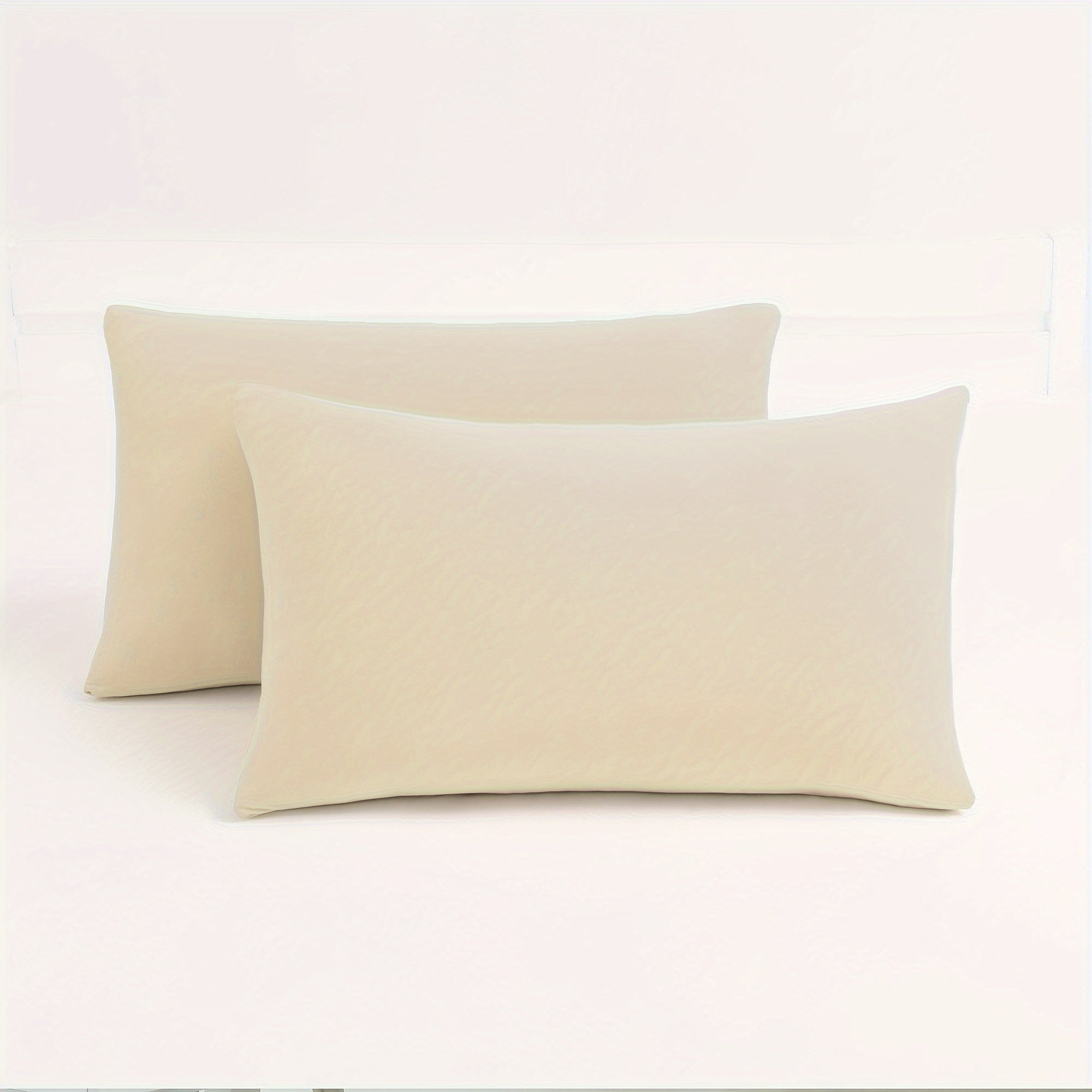Stretch Pillow Cases 2-Pack Soft Wrinkle-Resistant Envelope Closure