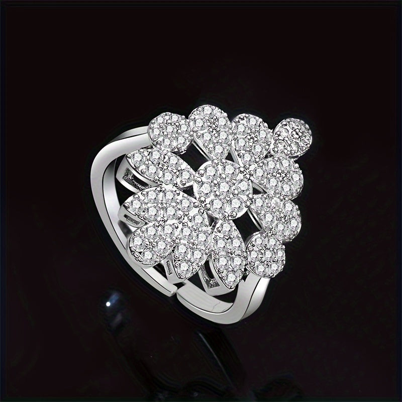 Yuvdoʻzlik zargarlik toʻplami Arabesk uslubida toʻy aksessuarlari taqinchoq, quloq taqinchoq, uzuk, bilaguzuk ayollar uchun