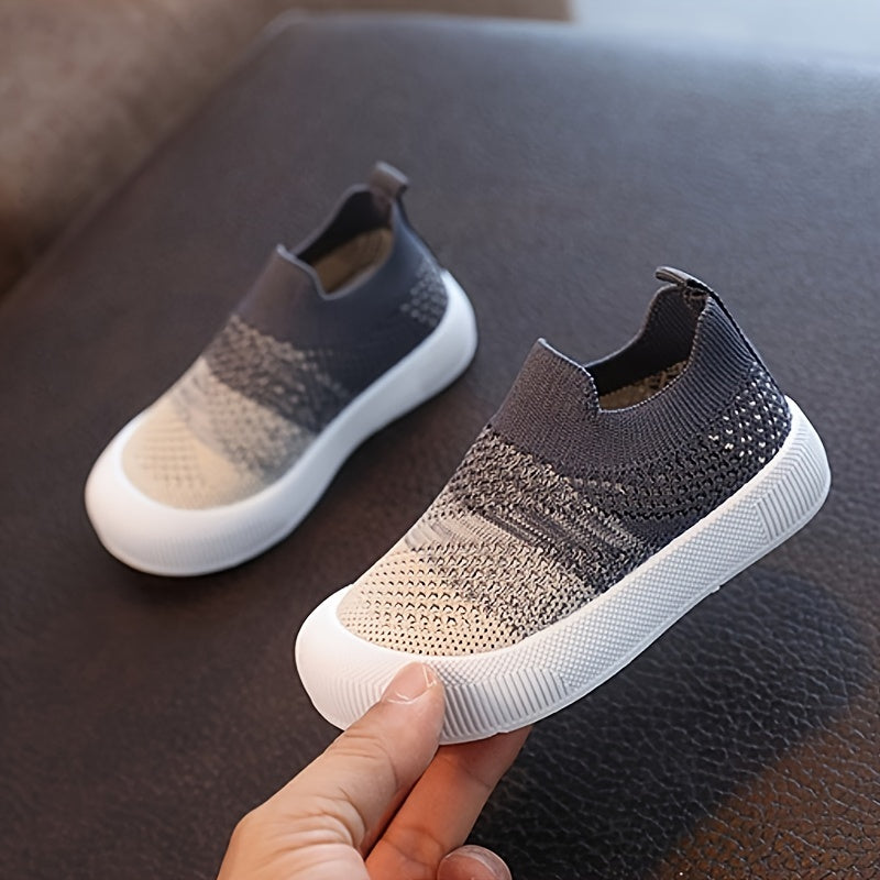 Мужские и женские дышащие тканевые кроссовки-слепоны для весны и осени