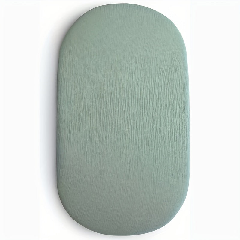 Juego de sábanas para cuna de bebé de algodón transpirable y suave para infantes y niños pequeños Rosa Amarillo Verde Azul Gris