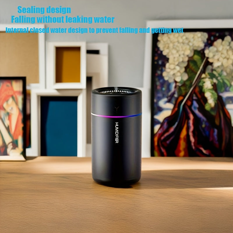 2 ta paket Ultrasonik Diffuzor Namlagich va Kechqurun chiroq bilan Sovuq Bug'