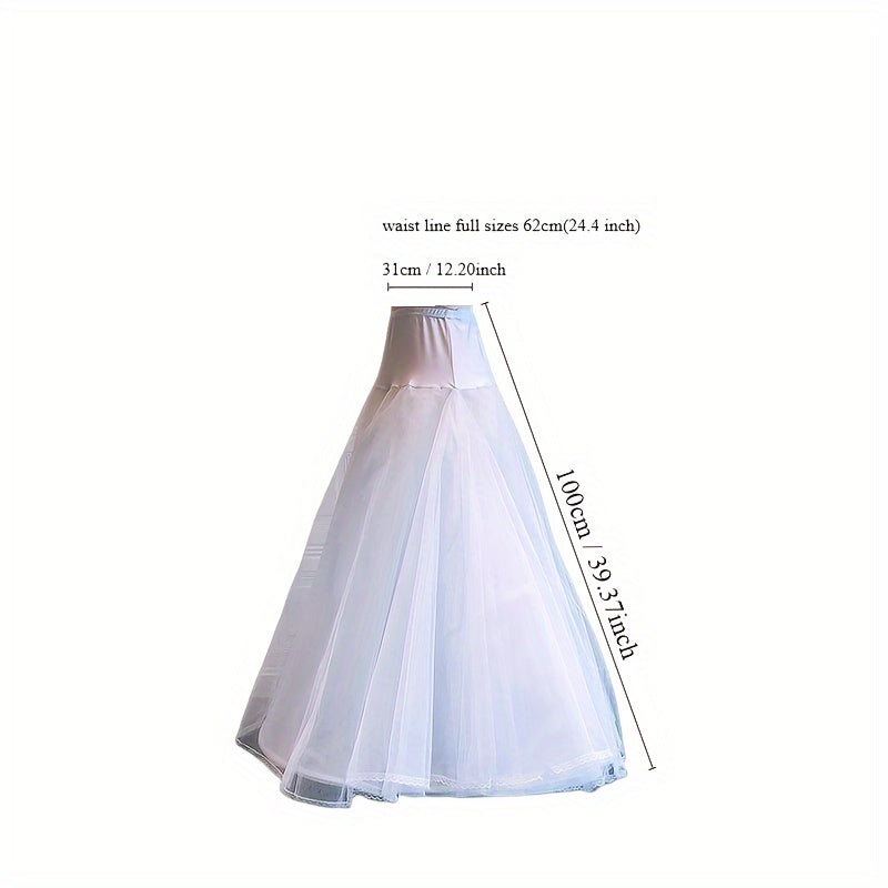Bridal Petticoat Dress Bustle for Wedding Gowns Long Bridal Dress Accessory