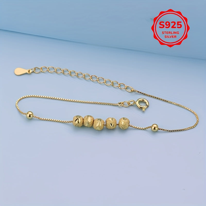 Niche dizaynidagi yuqori sifatli zargarlik sovg'alari uchun oddiy bilaguzuk, 1.5g S925 sterling kumushdan tayyorlangan