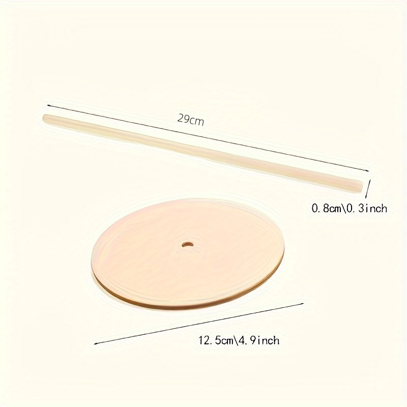 Wooden Donut Holder Display Stand for Weddings and Parties Detachable Design