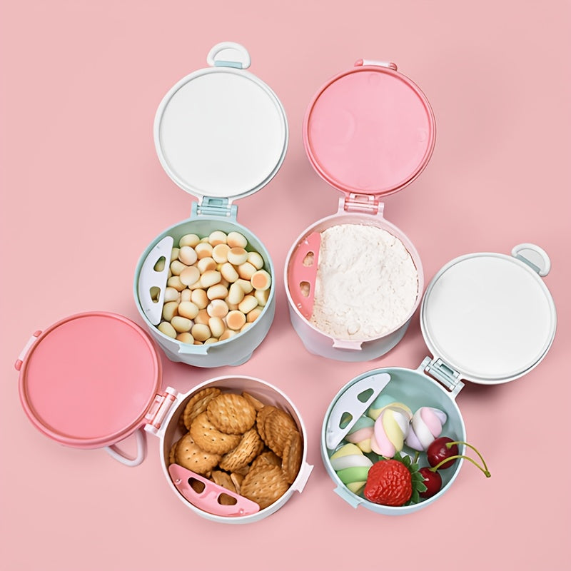 Food Storage Container Reusable PP Material Spill-Proof Green Apricot 2L