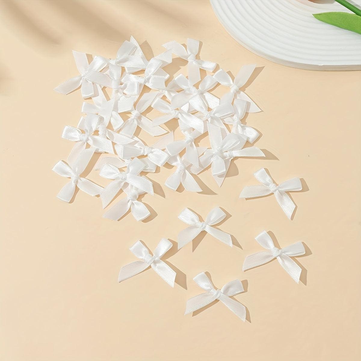 30 piezas de cinta de tela para envolver regalos, manualidades, decoraciones navideñas