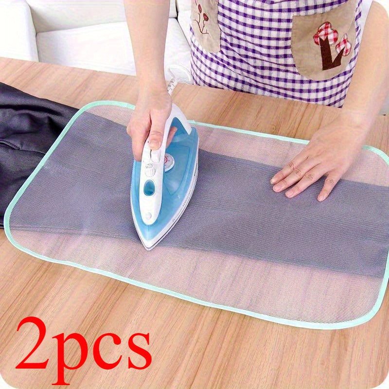 High-Temperature Resistant Ironing Mesh Pad with Zipper and Button Protection 60x40cm