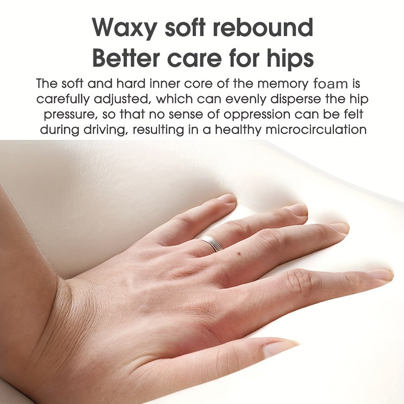 Unisex Memory Foam Breathable Car Seat Cushion Buttock Pad Office Seat Pad
