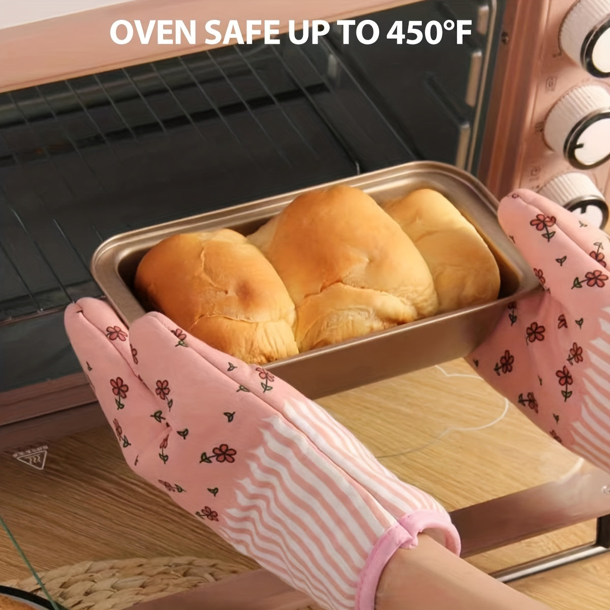 Nonstick Loaf Pan for Baking Bread Cakes and Meatloaf, Rectangular Carbon Steel