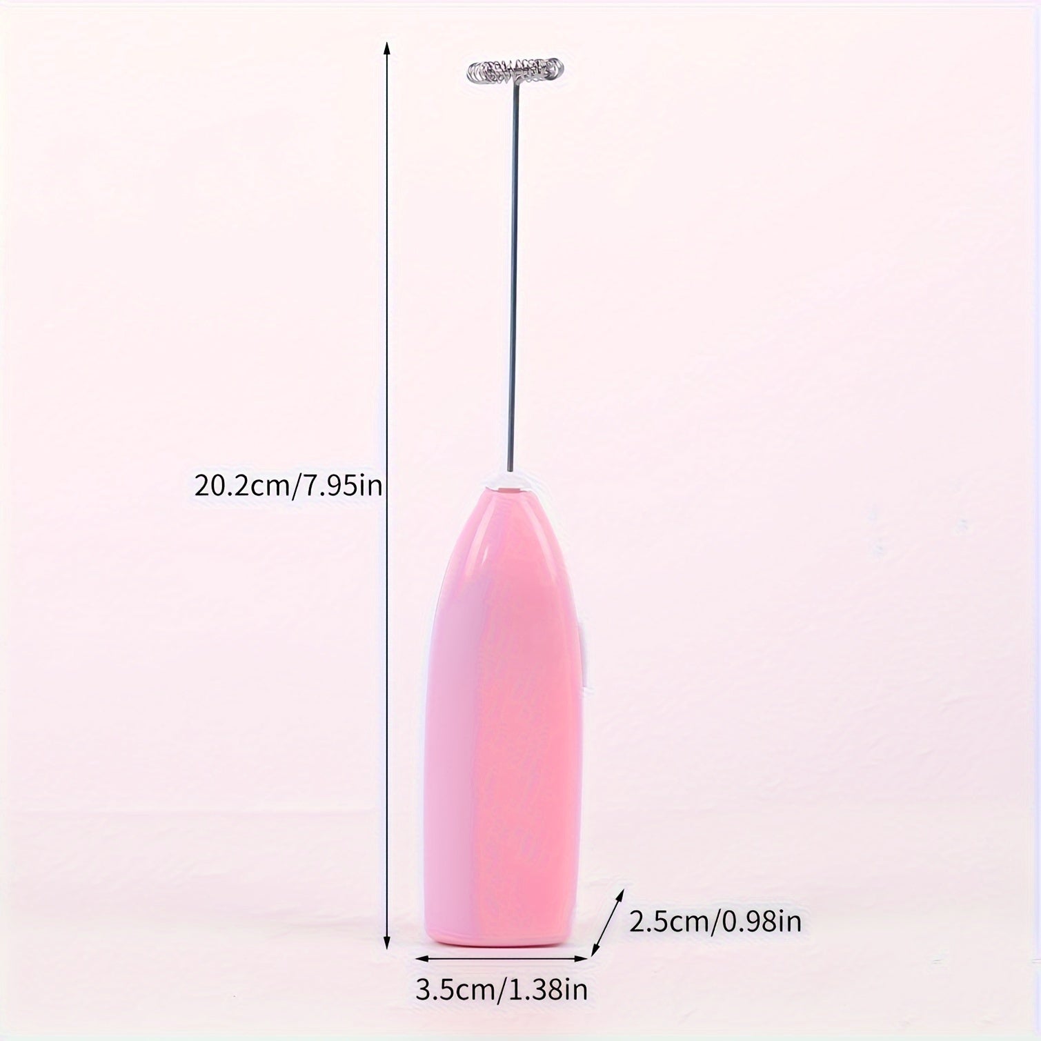 Handheld Milk Frother Electric Whisk for Lattes and Matcha Compact and Battery-Powered