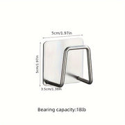 Oshxona uchun zanglamas gubka ushlagich - Oson o'rnatish, gubkalar va idish tozalagichlar uchun yopishqoq tokcha, suyuqlikni to'kib tashlash uchun qulay saqlash yechimi