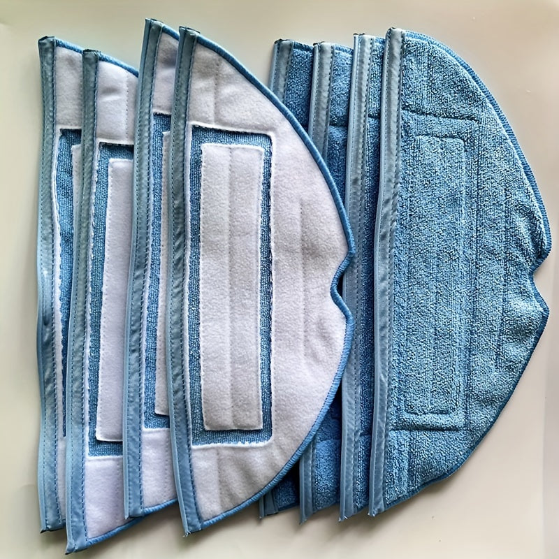 Roborock modellari T7S/T7S Plus, S7, S70, S75, S7Max, S7Maxv, Ultra, G10, G10S, G10S PRO, G10S PURE uchun mustahkam mopa padlari – samarali uy tozalash uchun elektrsiz vakuum tozalovchi robot mop matolari