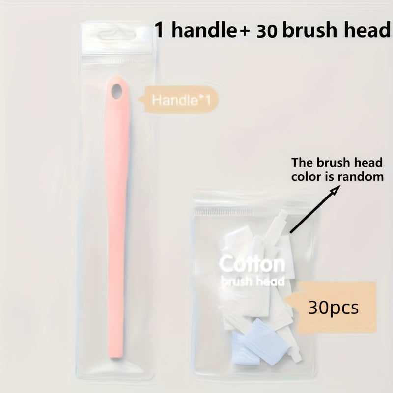 Xona bezak to'plami 1 ta hojatxona bo'shlig'i cho'tkasi va hojatxonalar, eshik bo'shliqlari va klaviatura yoriqlari kabi qiyin erishiladigan joylarni tozalash uchun 30 ta almashtirish cho'tkasi boshini o'z ichiga oladi.