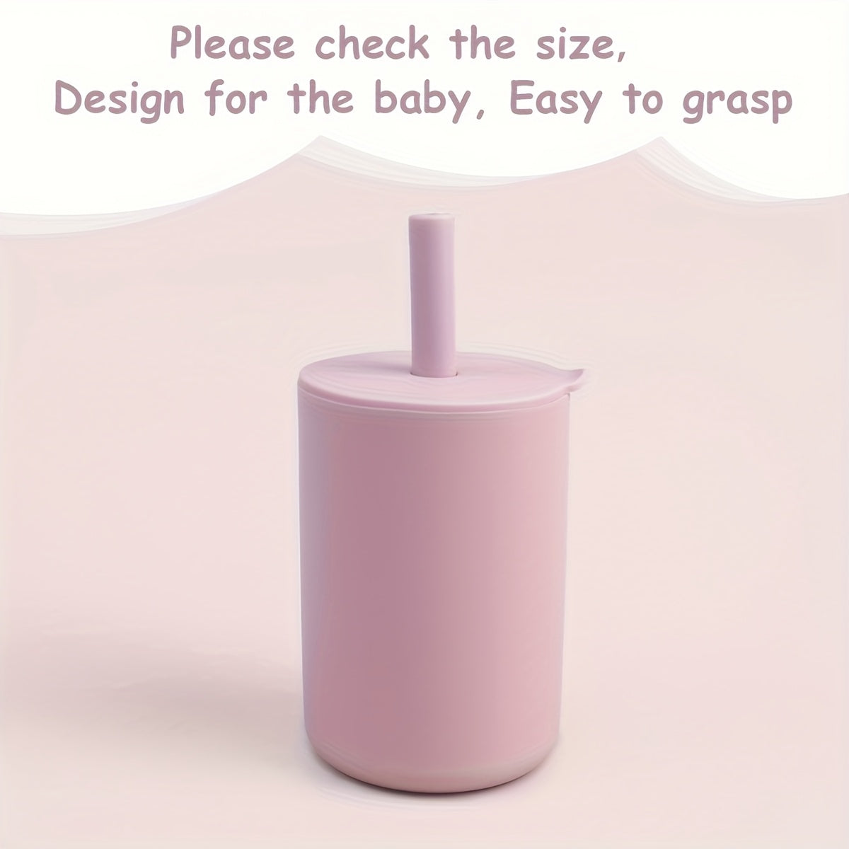 Yellow Silicone Sippy Cup with Straw BPA-Free Leakproof Reusable for Kids Hydration and Outdoor Activities