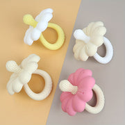 Baby Teething Toy Flower-Shaped Silicone Teether for Infants and Toddlers