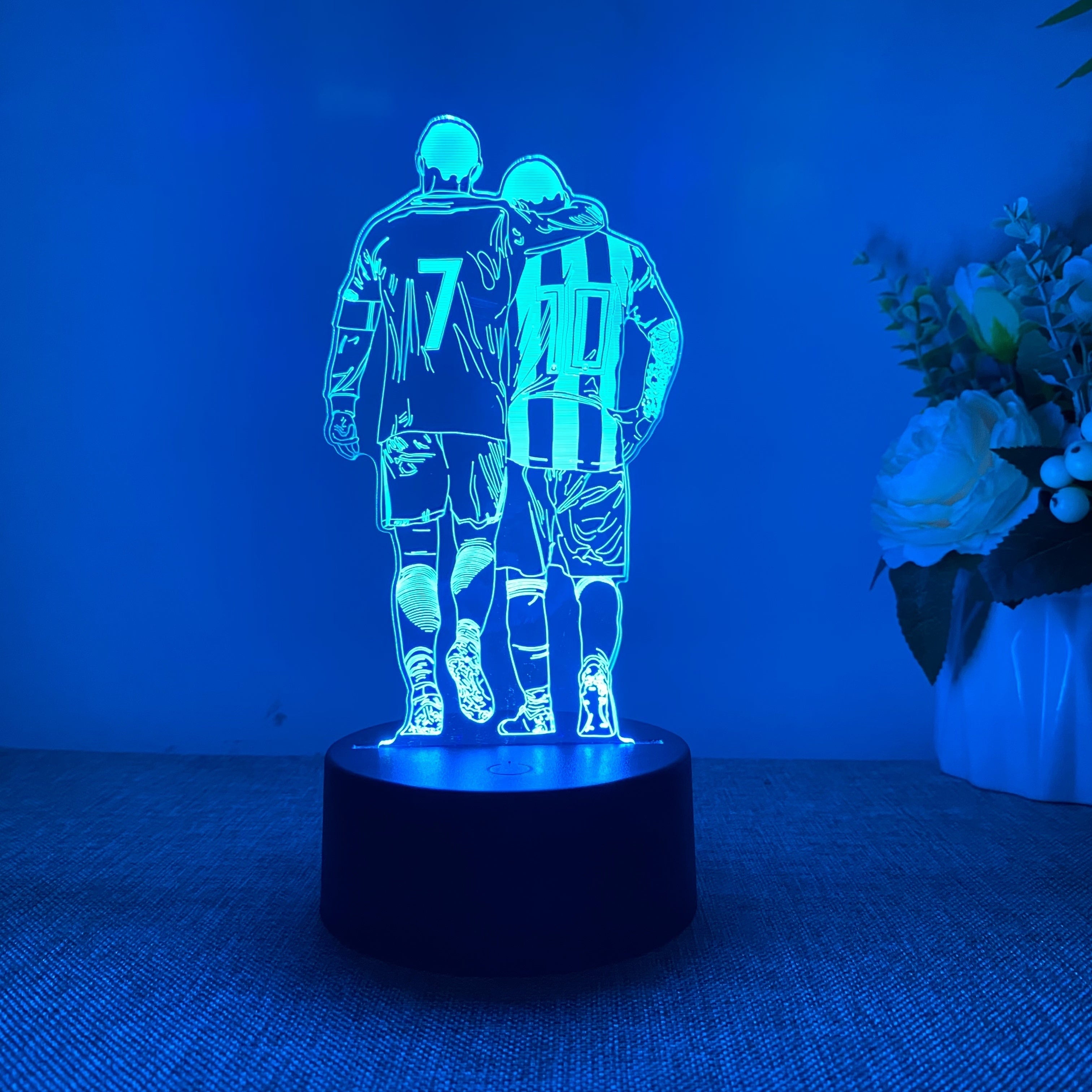 3D Football Night Light for Fans Kids and Adults Decorative LED Gift