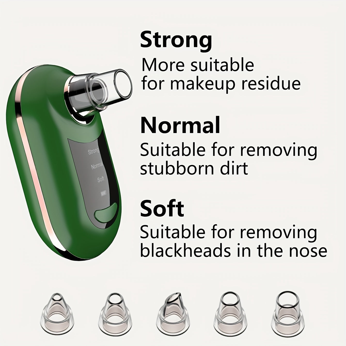 Mini Electric Blackhead Remover Tool Rechargeable USB Charging Skin Care Device