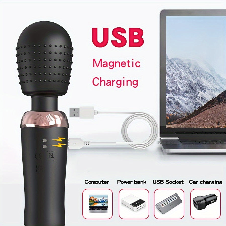 Men va Women uchun Silikonli Thrust Vibrator, Ikki Motorli G-Spot Massager