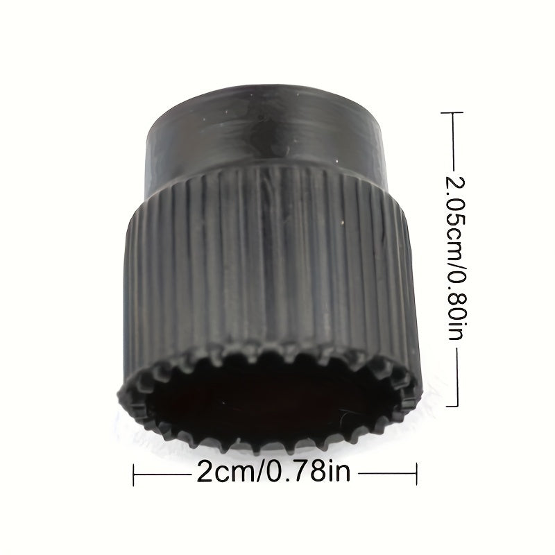 R134a AC System Charging Port Caps 13mm 16mm Durable ABS Plastic Corrosion-Resistant