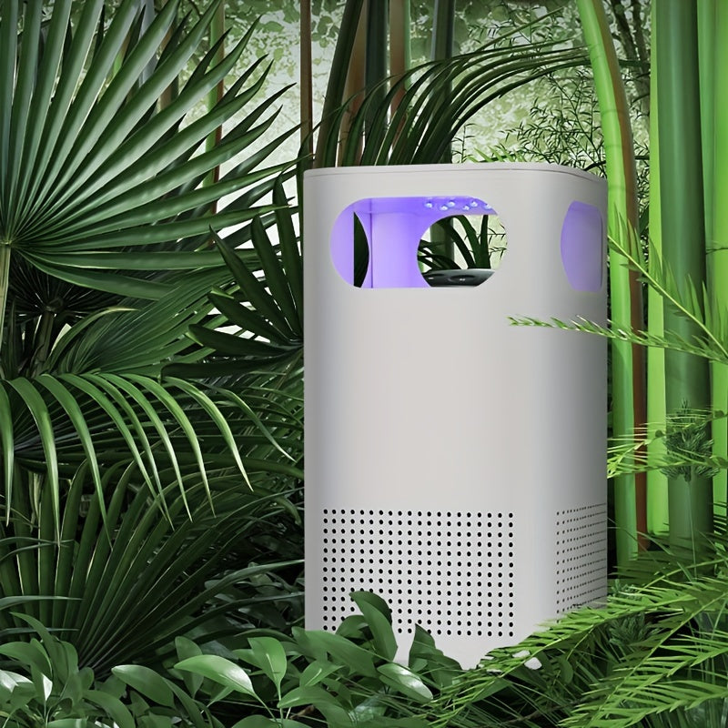 Desktop USB Air Purifier with Blue Light Eliminates Odors Smoke