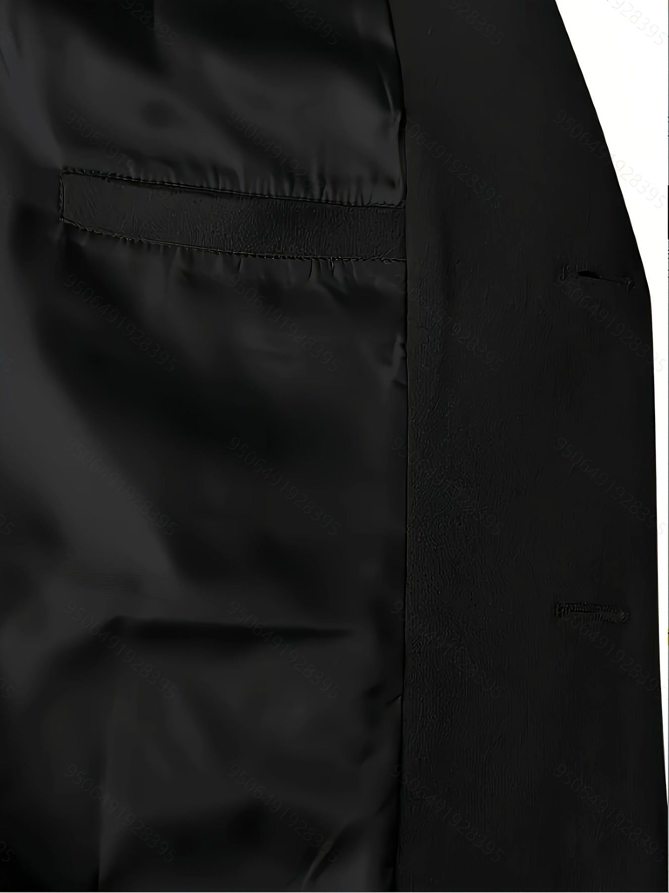 Erkaklar uchun plussiz tasodifiy trench palto, 100% polyesterdan tayyorlangan, mustahkam rangli cho'zilmaydigan to'qimachilik mato, yengil yaka, tugma tafsilotlari va keng kesimga ega, bahor/kovak uchun tashqi kiyim sifatida mos keladi.