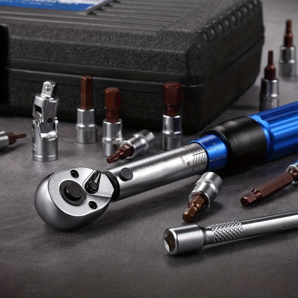 Adjustable Torque Wrench 3/8 1/4 Inch Square Drive Hand Tool for Car and Bike Repair