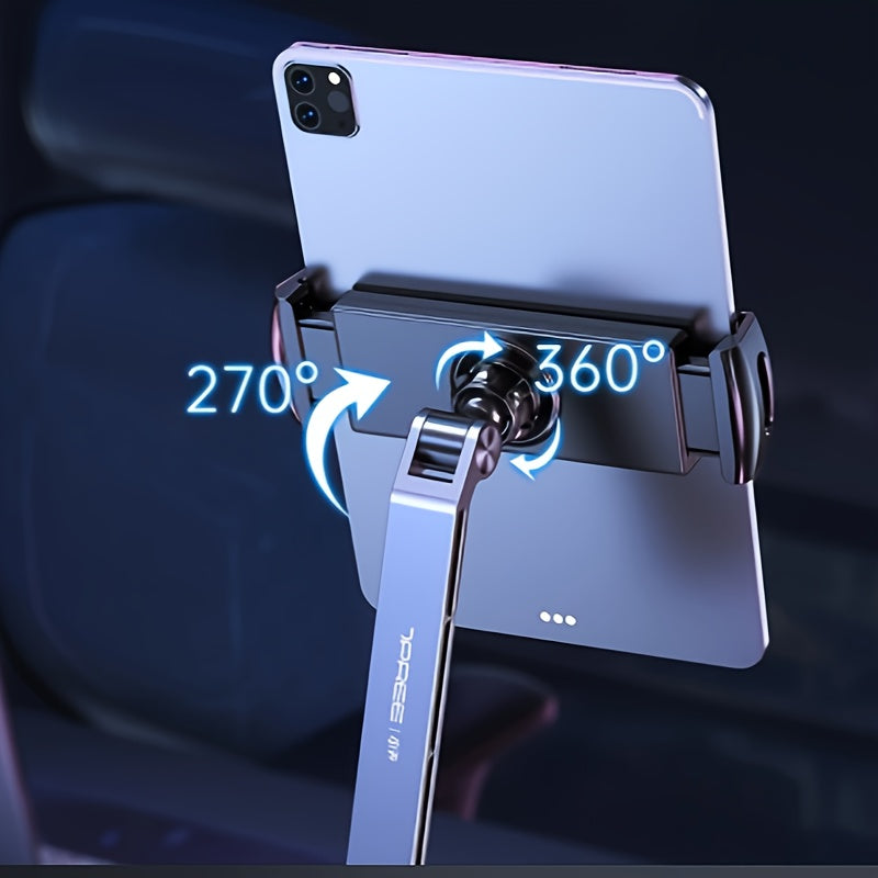 Регулируемая алюминиевая подставка для планшета с вращением на 360° и многоугольным складыванием