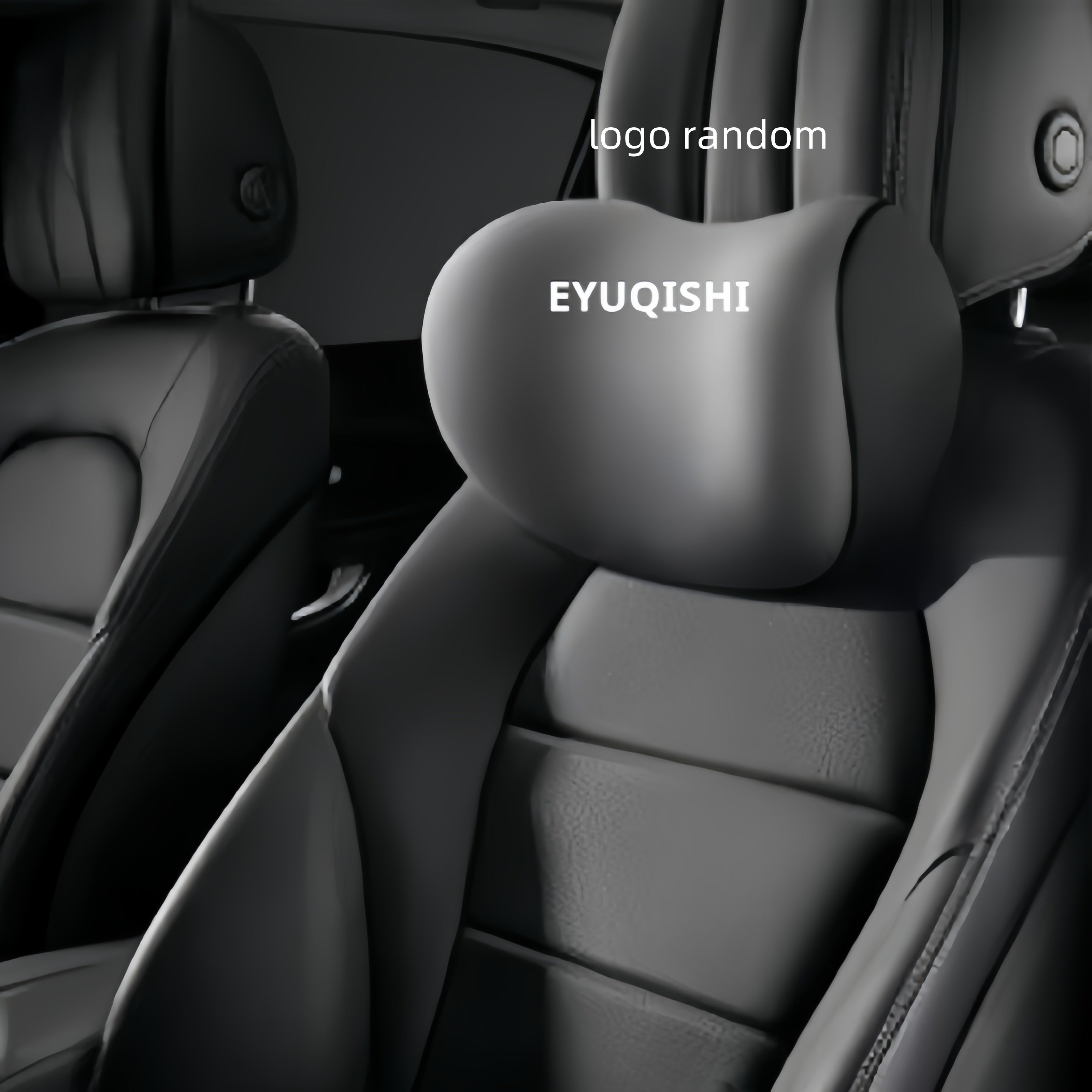 Memory Foam Car Headrest and Lumbar Support Pillow Breathable Synthetic Fiber