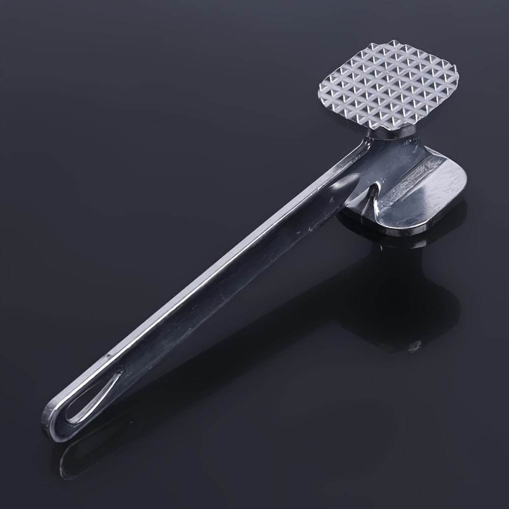 Round Aluminum Alloy Meat Tenderizer Golden Finish for Pine Meat