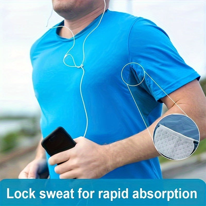 Almohadillas desechables para sudor de axila para hombres y mujeres 50/100 piezas transpirables, sin olor, ligeras