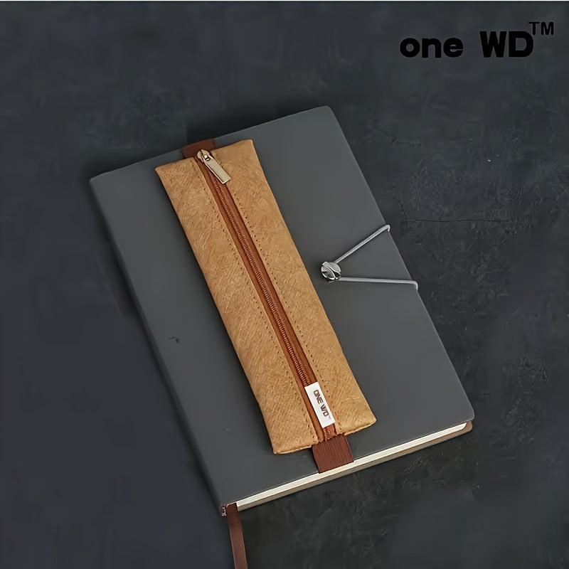 Lightweight Dupond Paper Pencil Case with Zipper for School Supplies