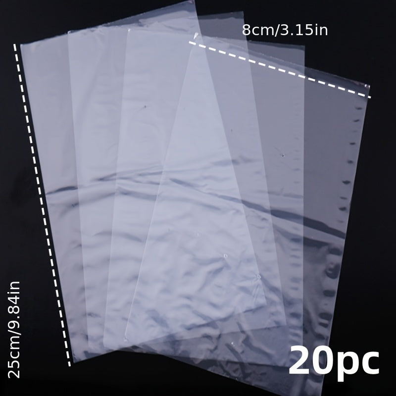 Oʻrmon uchun 20 dona PVC issiqlik qisqaradigan film, kosmetika, kitoblar, elektrsiz yoping sumkalar