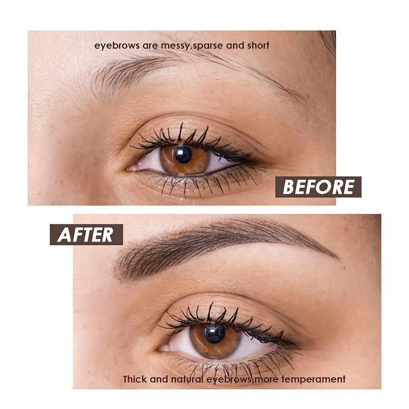 Women Waterproof Hairline Root Cover Up Natural Black Brown Eyebrow Powder