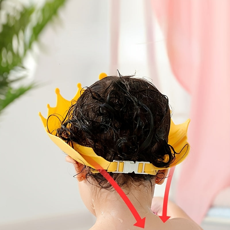 Bolalar uchun suv o'tkazmaydigan shampun va dush shapkasi, qizlar va o'g'il bolalar uchun, turli ranglarda