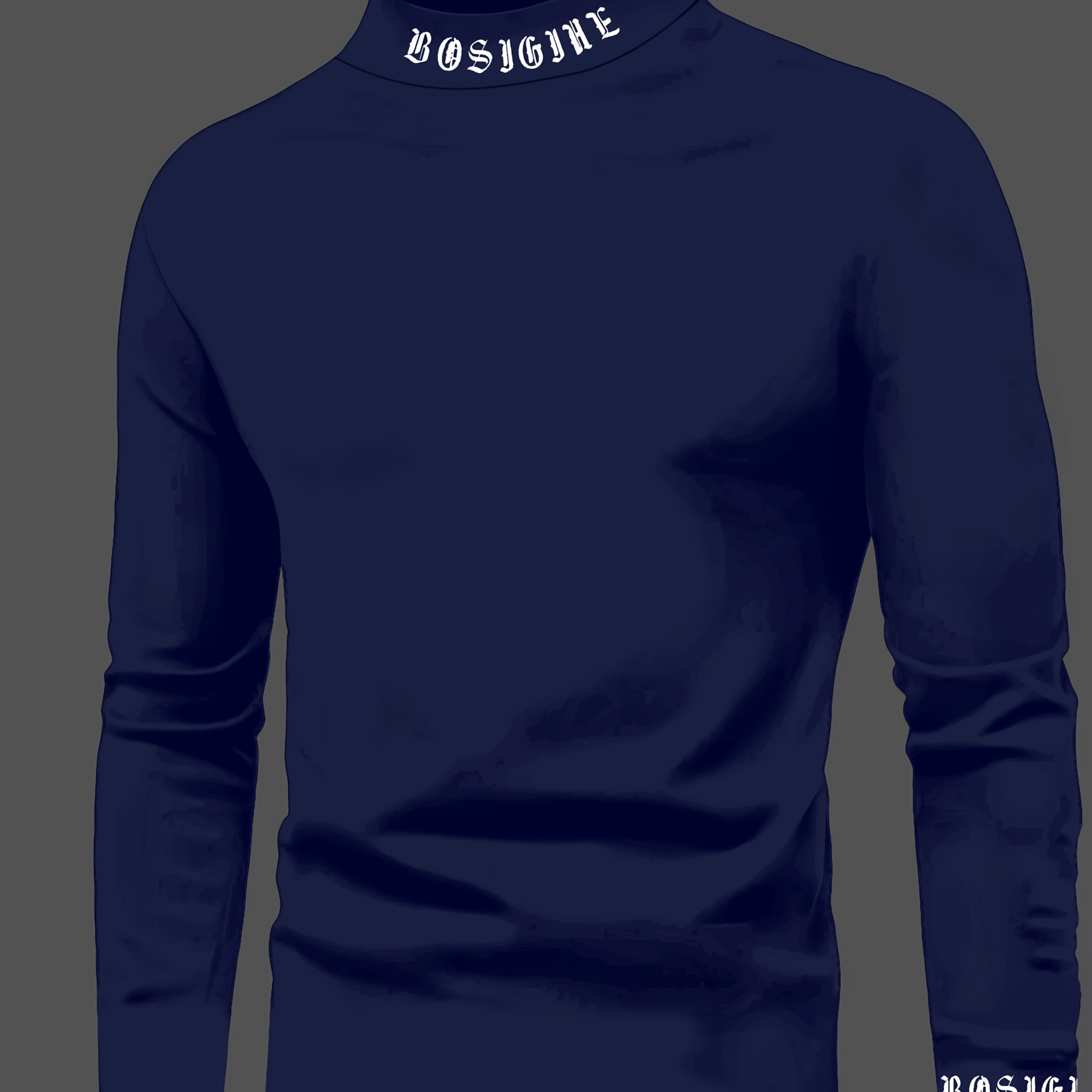 Top de manga larga con estampado para mujer hecho de 100% poliéster para primavera y otoño casual