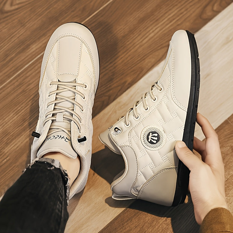 Zapatillas casuales para hombre, transpirables, antideslizantes, suela de goma, para todas las estaciones, de caña baja