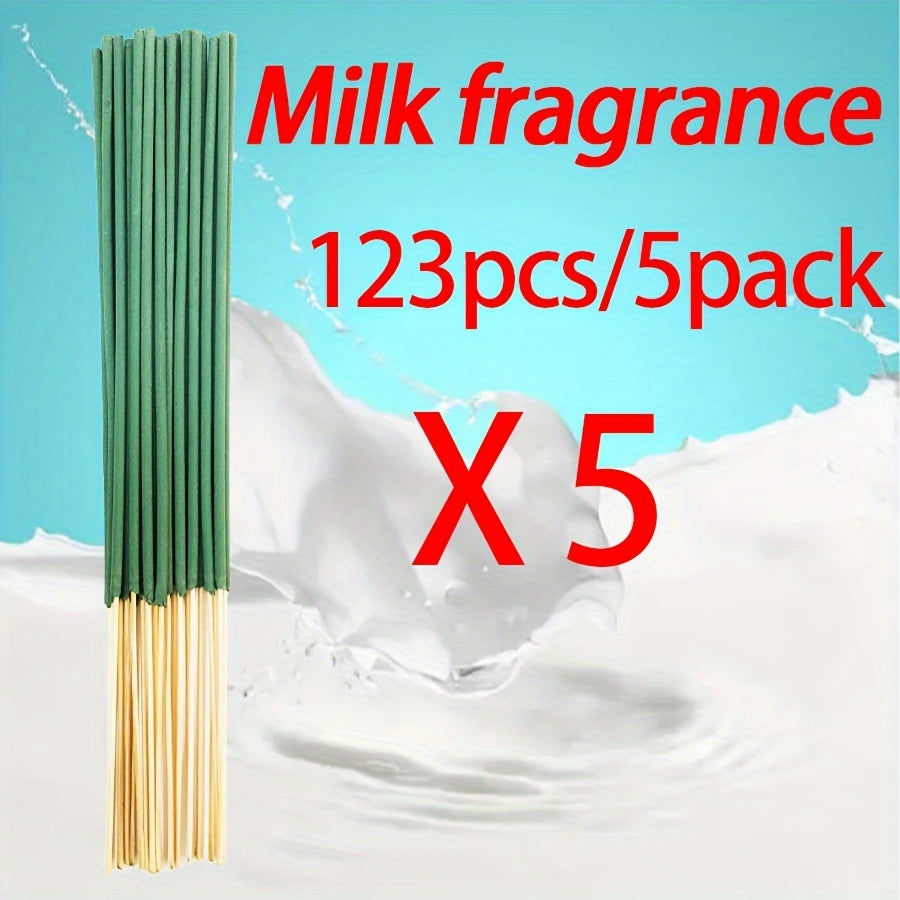 24-Pack Handmade Bamboo Incense Sticks 22cm with 7 Aromatic Scents for Home Use