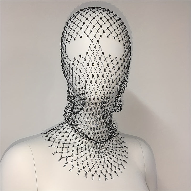Crystal Mesh Headwear for Women Nightclub Body Jewelry Accessories