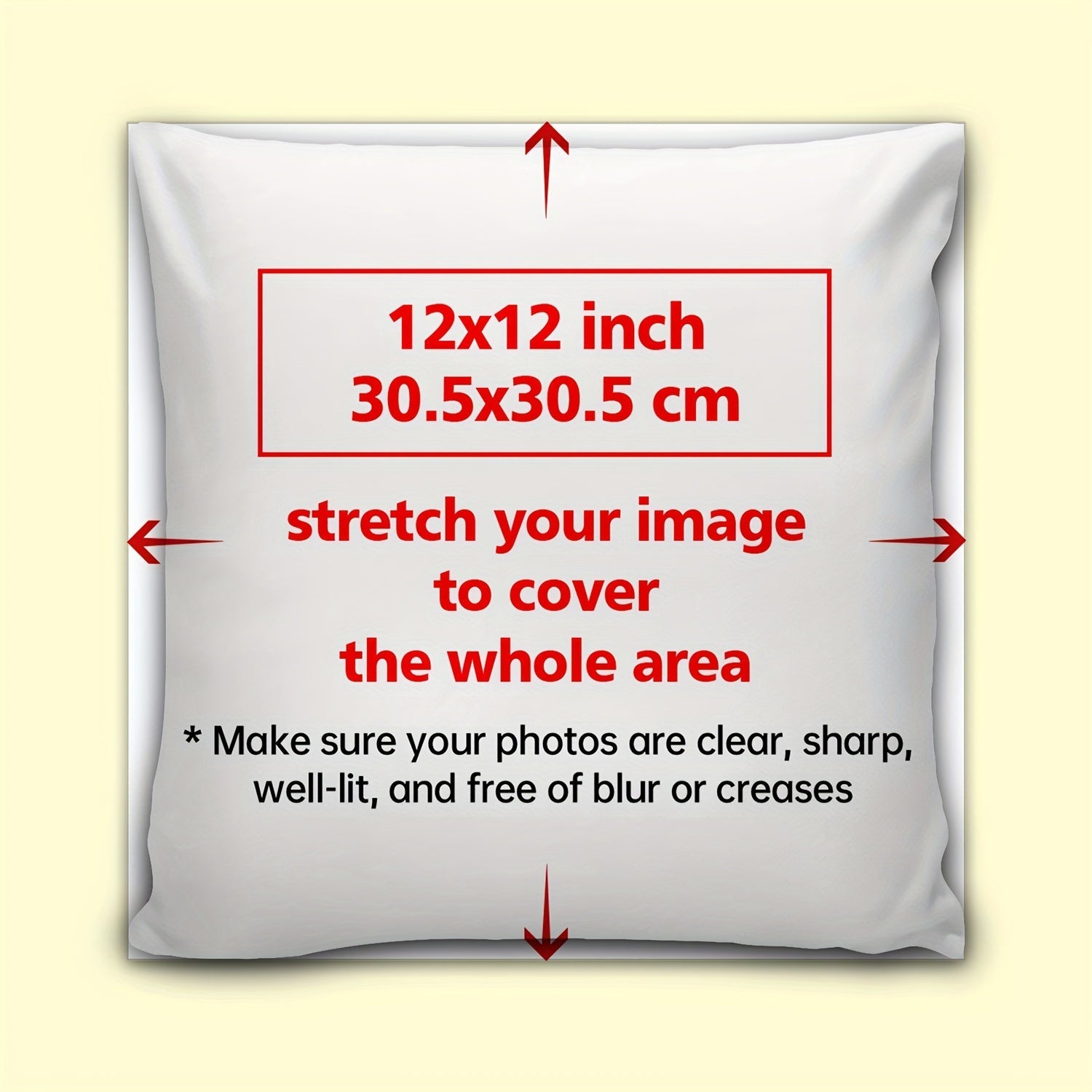 Personalized Photo Throw Pillow Square Cushion for Wedding Birthday Valentine's Day Gift