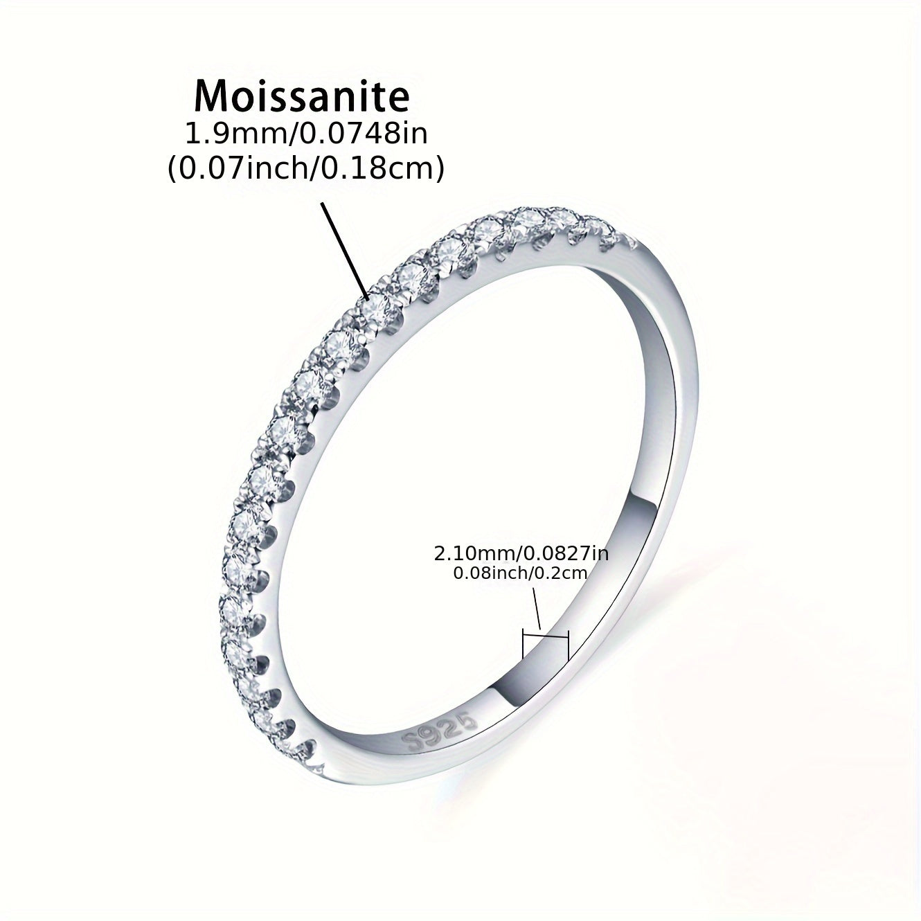 Women's Silver Morganite Ring with Varying Stone Sizes for Weddings and Gifts