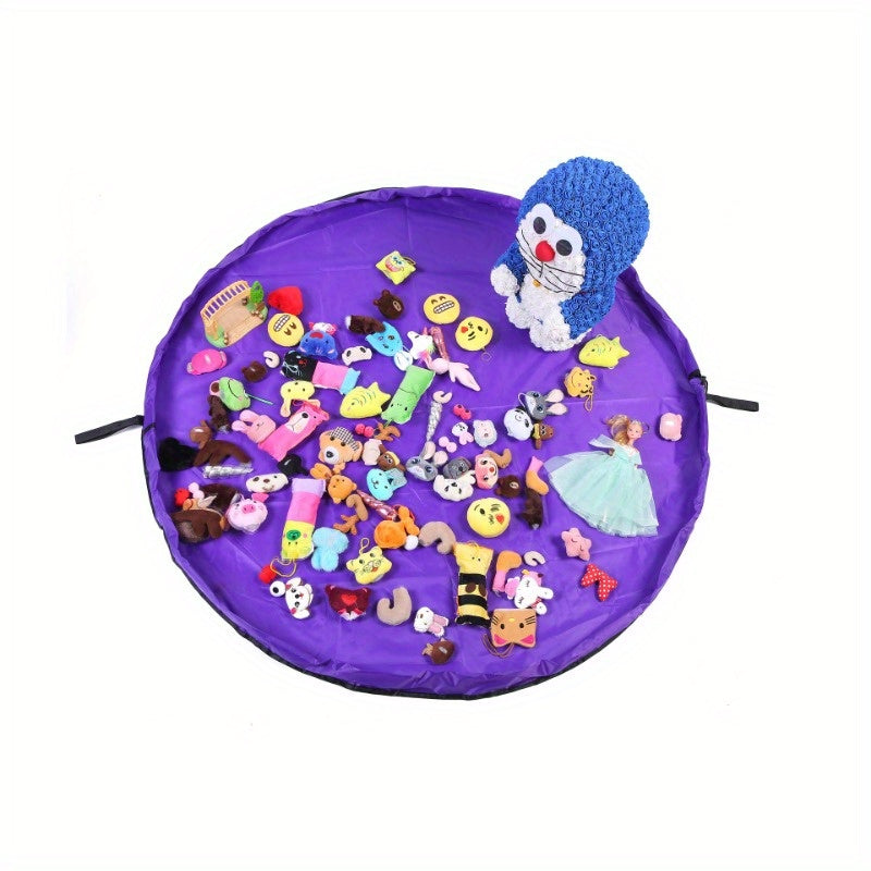 Large Polyester Toy Storage Bag for Kids Clothes and Toys for Moving and Outdoor Play