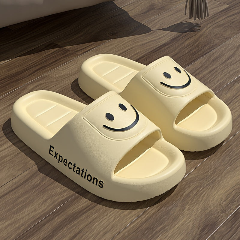 Indoor Slippers for Women and Men Solid Color Casual Non-Slip EVA Comfortable All-Season