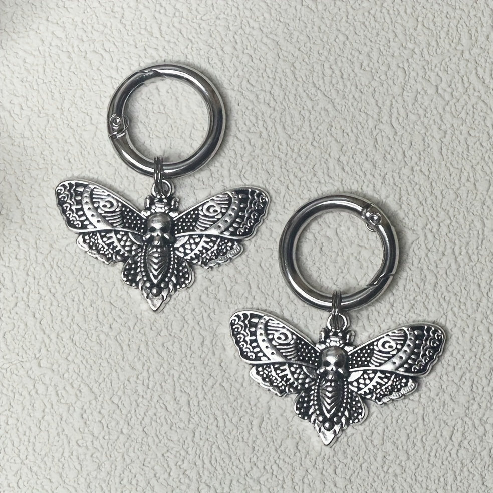 Unisex Alloy Skull Angel Shoe Decorations for Boots and Shoes Accessories